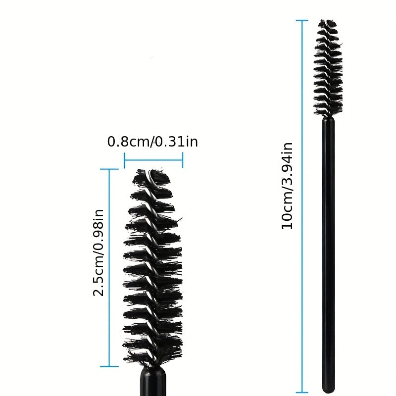 Cosmetic Mascara Brush Eyelash Applicator Multicolor