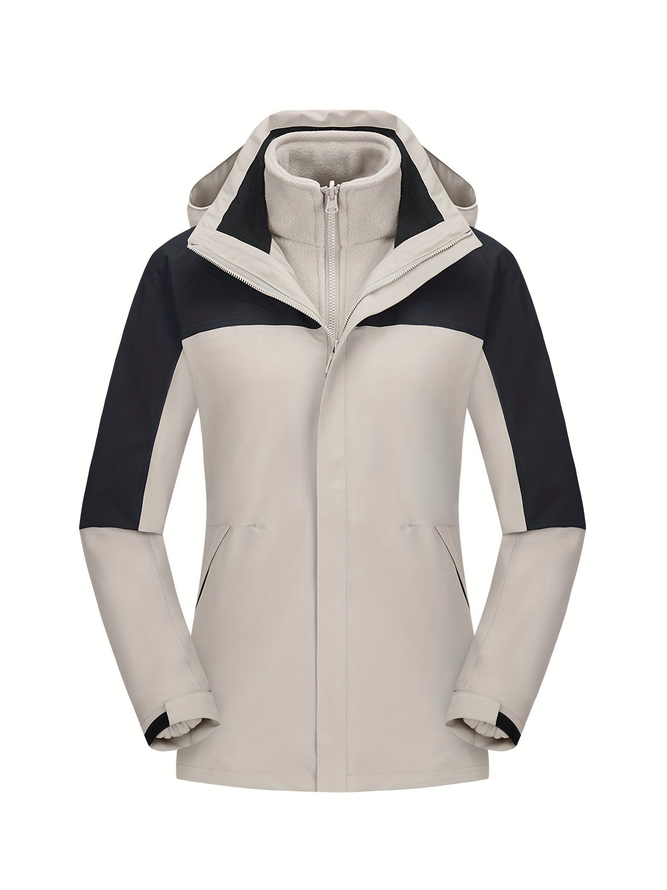 Women's 3-in-1 Waterproof Jacket for Outdoor Adventures