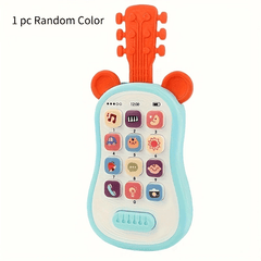 Baby Guitar Phone Toy with Lights & Sound Effects