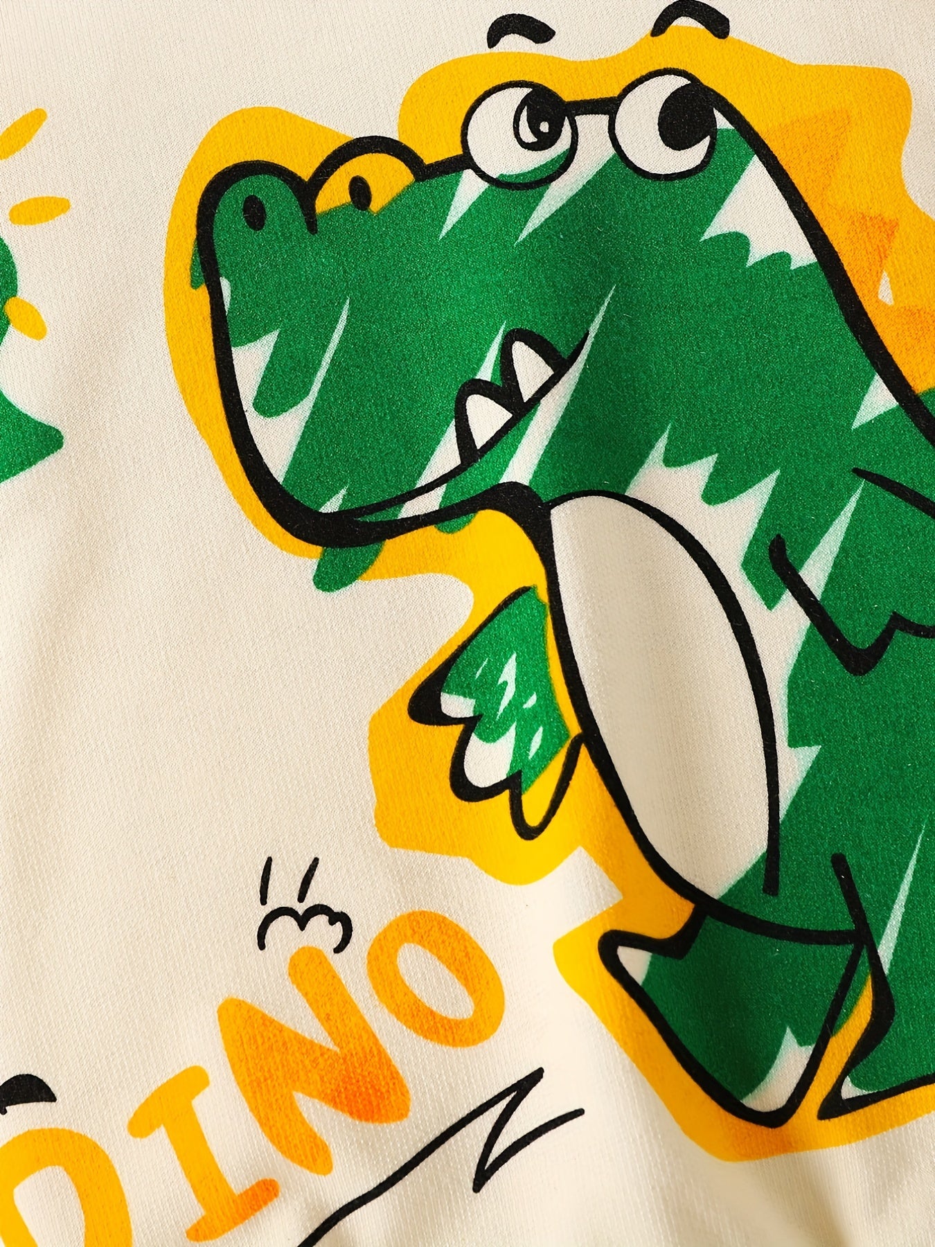 Baby Boys Dinosaur Graphic Pullover Sweatshirt