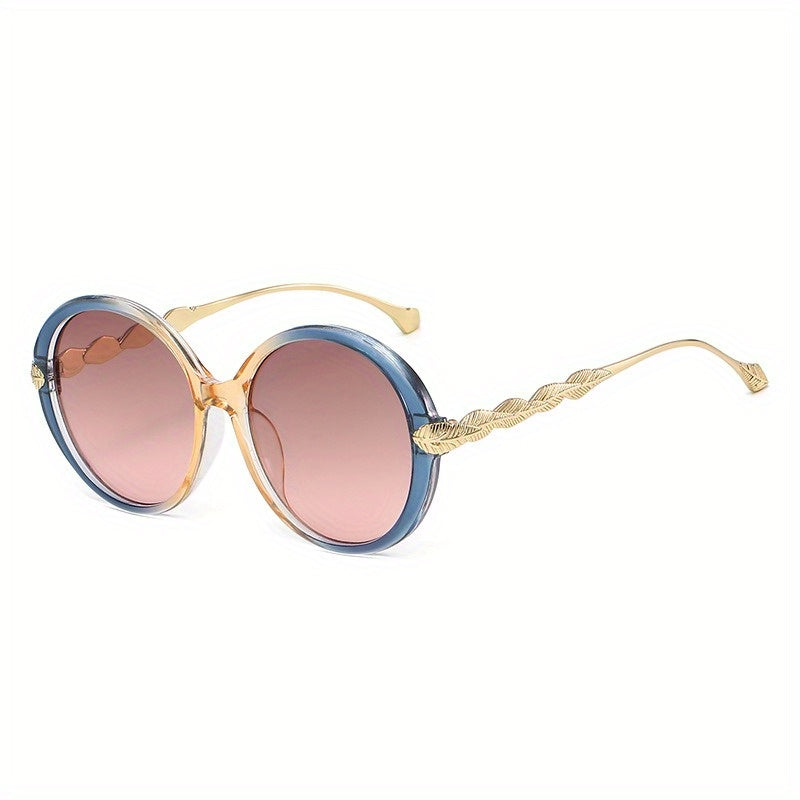 Women's Large Oval Sunglasses Summer Jelly Block Sun Shades UV400