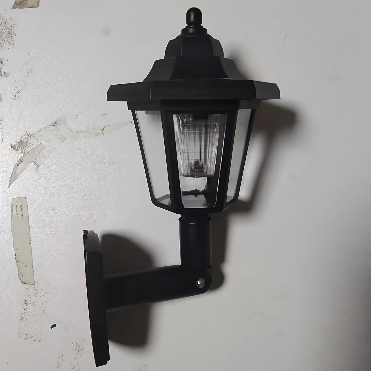 Retro Solar Hexagonal Lamp Ground Insert Lawn Light