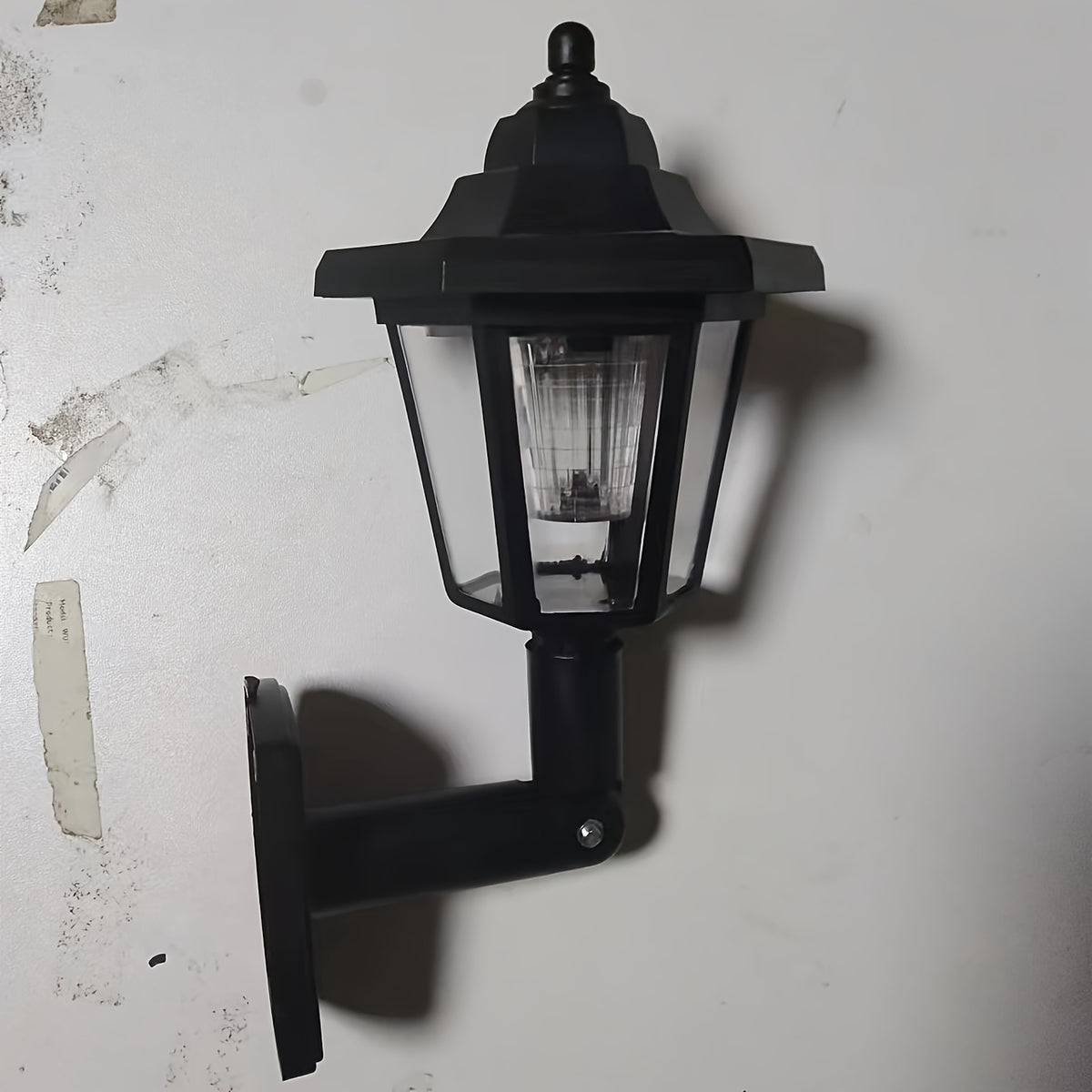 Retro Solar Hexagonal Lamp Ground Insert Lawn Light
