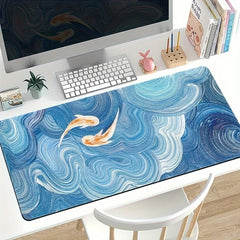 Non Slip Gaming Mouse Pad - Smooth Surface for Office and Gaming - Protects Desk