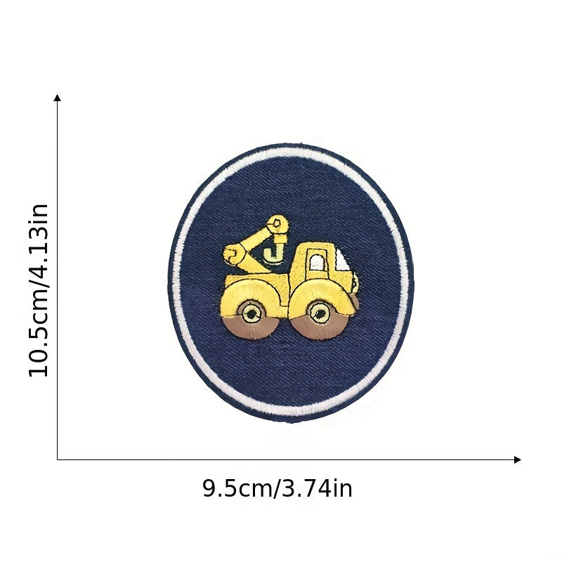 9pcs Jeans Embroidered Patches For Men Sew On Repair Patch DIY Crafts