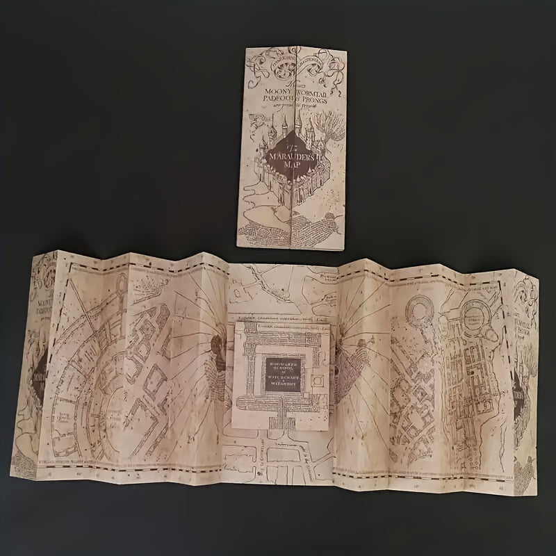 Plunderer Magic Treasure Map Poster
