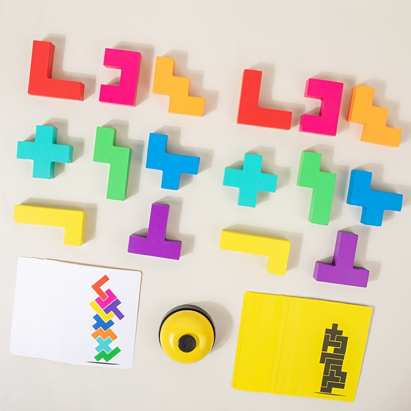 Wooden Brain Teaser Puzzle Game for Adults