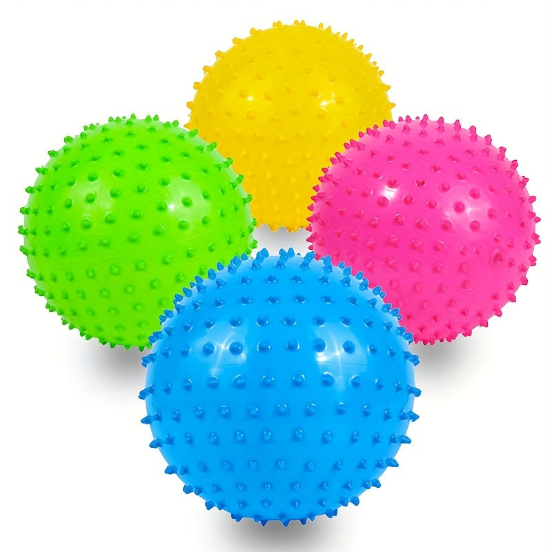 Inflatable Knobby Bouncy Massage Balls for Toddlers