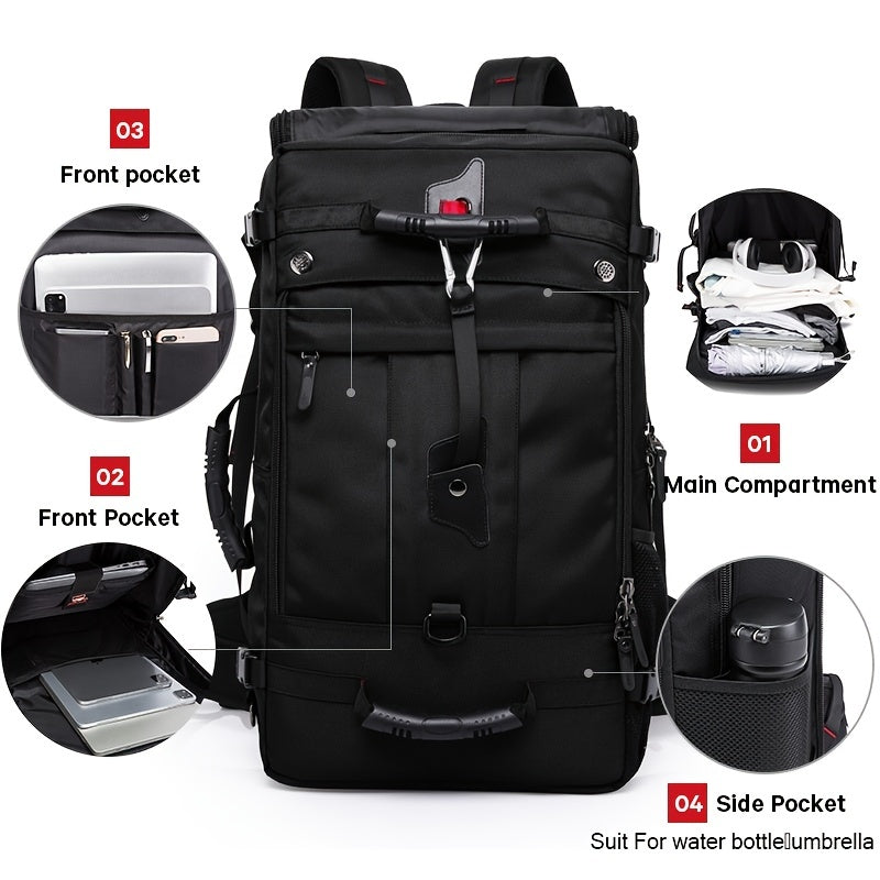 Men's Casual KAKA Large Capacity Waterproof Climbing Laptop Backpack