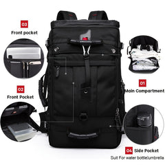 Men's Casual KAKA Large Capacity Waterproof Climbing Laptop Backpack