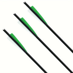 12pcs 17" Carbon Fiber Shield Feather Bowfishing Accessory