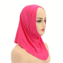 Retro Turban Headband for Women Soft Sunscreen Half Pack Hijab