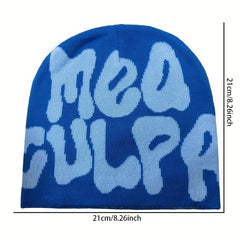 Ear Protection Windproof Knit Beanie Hat Autumn Winter Warm Ski Cold Hat