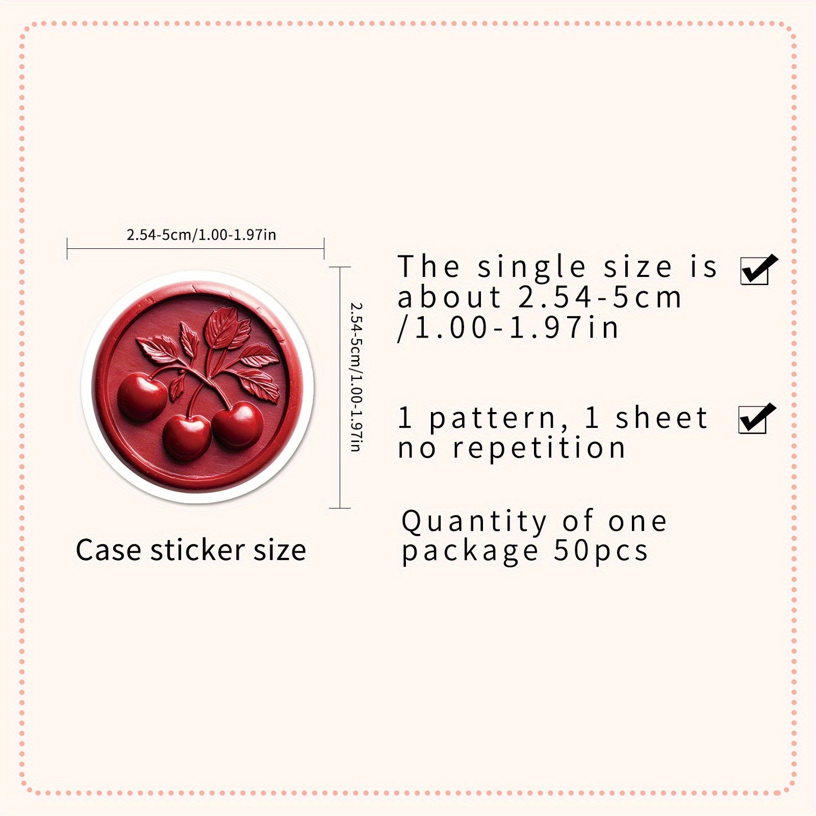 50pcs Self Adhesive Mushroom & Floral Stickers for Bottles Laptop