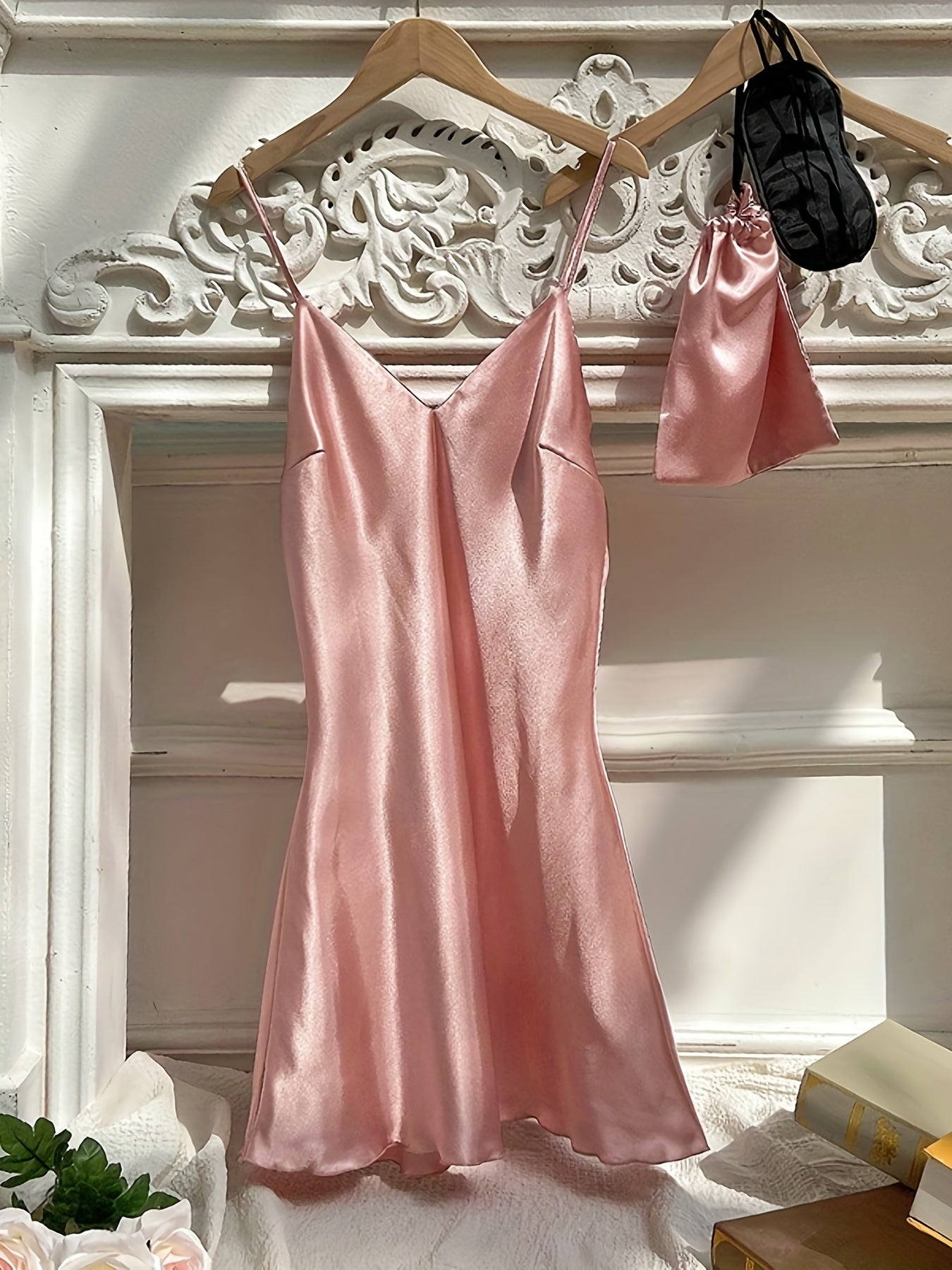 Sexy Deep V Spaghetti Strap Nightdress