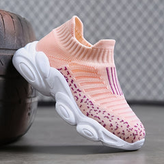 Kids Sock Shoes Soft Sole Platform Sneakers