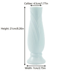 1pc Plastic Vase Creative Petal Shaped Vase Anti-drop Home Decoration