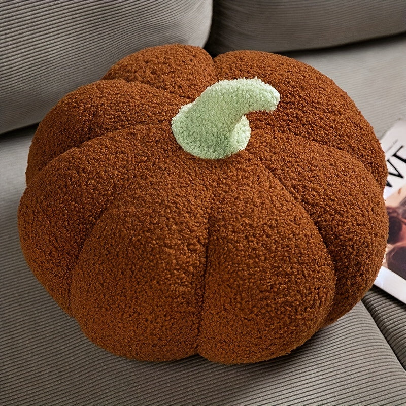 Pumpkin Throw Pillow Halloween Decoration Plush Cushion Pillow
