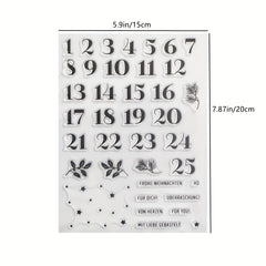 Digital Leaf DIY Cartoon Transparent Stamp