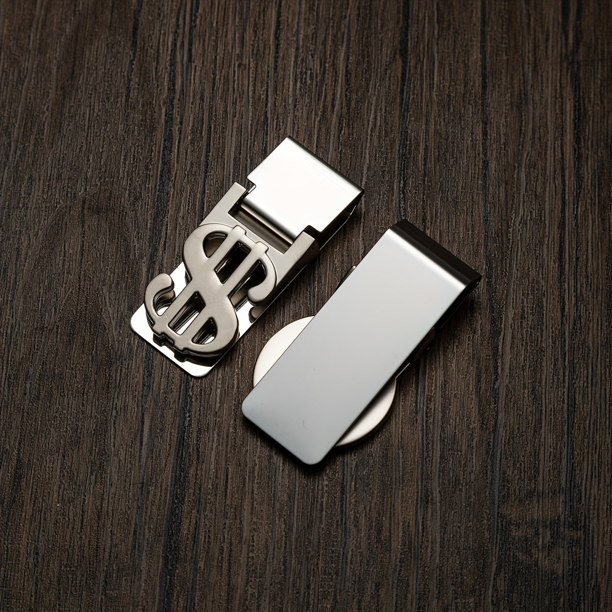 Stainless Steel Money Clip For Cash And Credit Cards