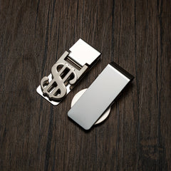 Stainless Steel Money Clip For Cash And Credit Cards