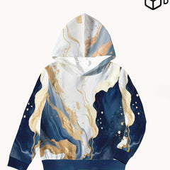 Kids Hoodie Unisex Pullover Hooded Long Sleeve Top Outdoor Clothes