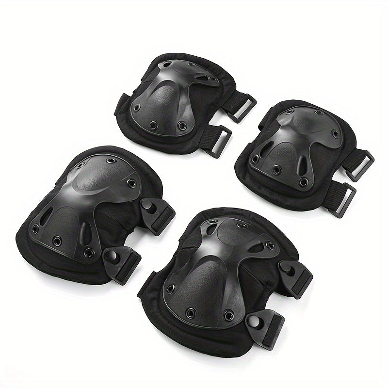 Knee & Elbow Pads Set for Climbing & Cycling