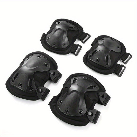 Knee & Elbow Pads Set for Climbing & Cycling