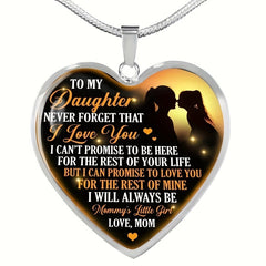 Heart Pendant Necklace Men's Jewelry Couples Gift Women