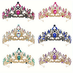 Crystal Tiaras and Crowns for Women Bridal Wedding Headpiece