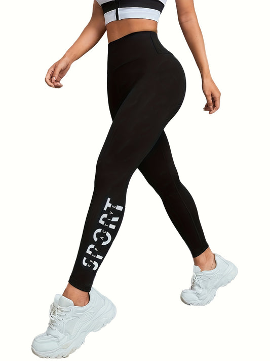 Pattern Butt Lifting Fitness Gym Sports Leggings High Waist Yoga Pants