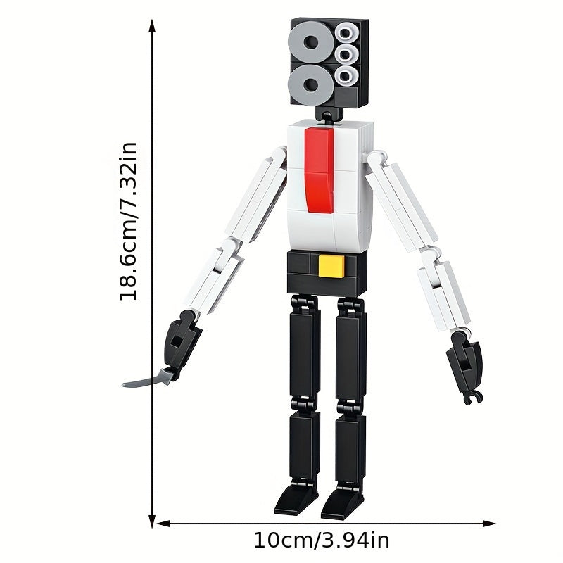 Toilet Man Puzzle Toy Gift for Christmas