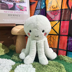 Kawaii Octopus Plush Stuffed Animal 8.66in Children's Toy Newborn Gift