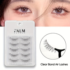 Short Natural Look False Eyelashes TS08