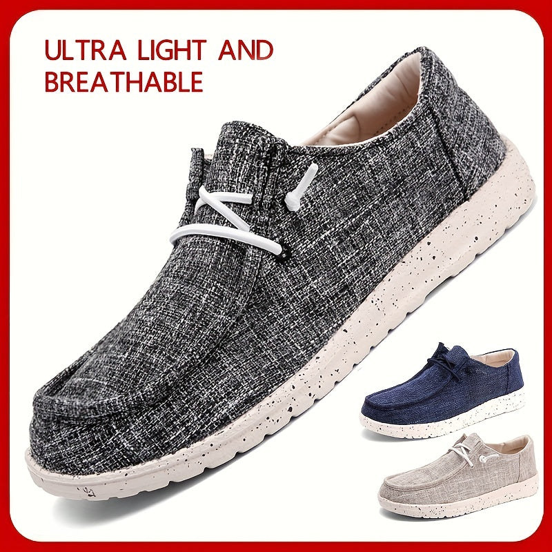 Men's Slip On Loafers No Tie Casual Walking Shoes