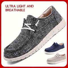 Men's Slip On Loafers No Tie Casual Walking Shoes