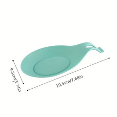Silicone Spoon Rest Heat Resistant Cooking Utensils Rack