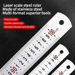 Thickened Stainless Steel Ruler Measuring Tool