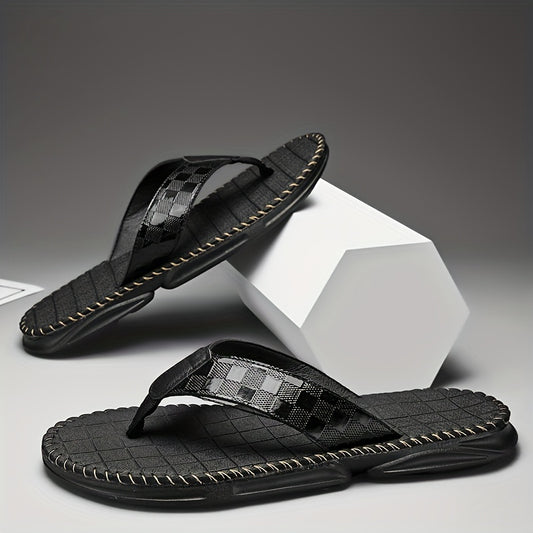 Men's Thong Sandals Non Slip Flip flops Beach Shoes
