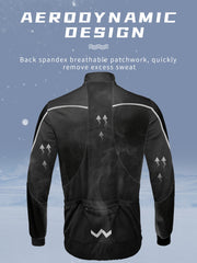 Men's Warm Waterproof Mountain Bike Riding Jacket Coat