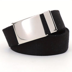 Candy Joker Woven Belt Stylish Canvas Jeans Belt For Men
