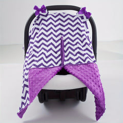Irregular Stripe Car Seat Sunshade Cover