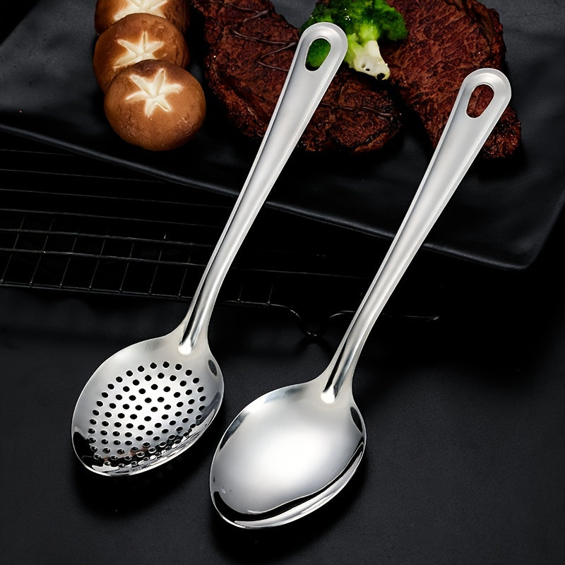 Stainless Steel Soup Spoon for Easy Serving and Dining