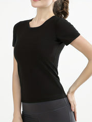 Shaping Slimmer Crew Neck Short Sleeve Top