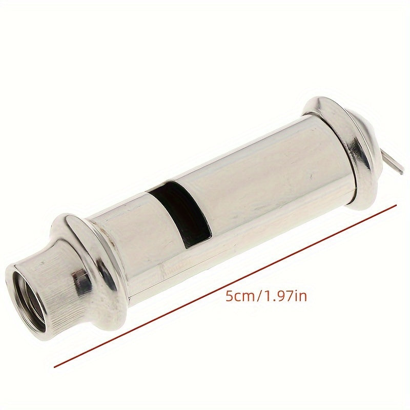 Stainless Steel Emergency Survival Whistle Camping Hiking Whist