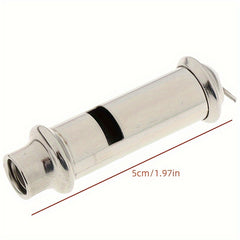 Stainless Steel Emergency Survival Whistle Camping Hiking Whist