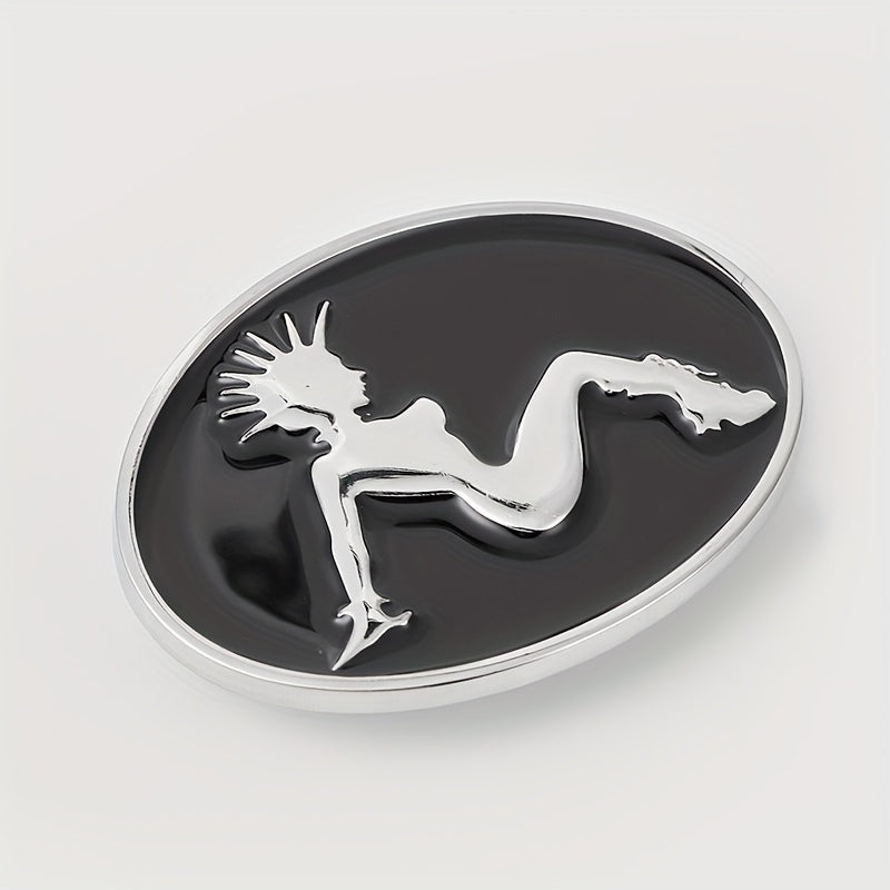Women's Dancing Lady Belt Buckle for Jeans DIY
