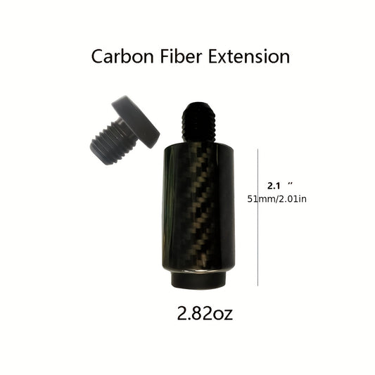 Carbon Fiber Extension Cue for 51mm & 180mm Pool Cues