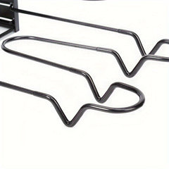 Detachable Folding Kitchen Shelf Pot Rack Countertop Storage