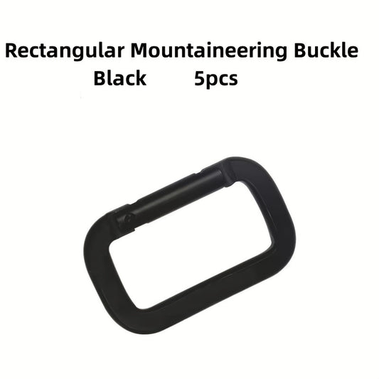 10pcs Aluminum Square Buckle Bag Backpack Outdoor Camping Hiking Travel